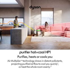 Alternative view of Dyson HP11 Hot & Cool Purifier - White