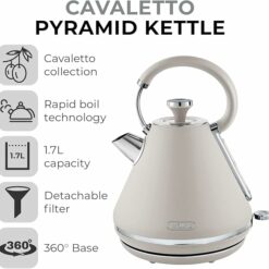 Alternative view of Tower T10044MSH Cavaletto Pyramid Kettle 1.7L 3000W - Latte