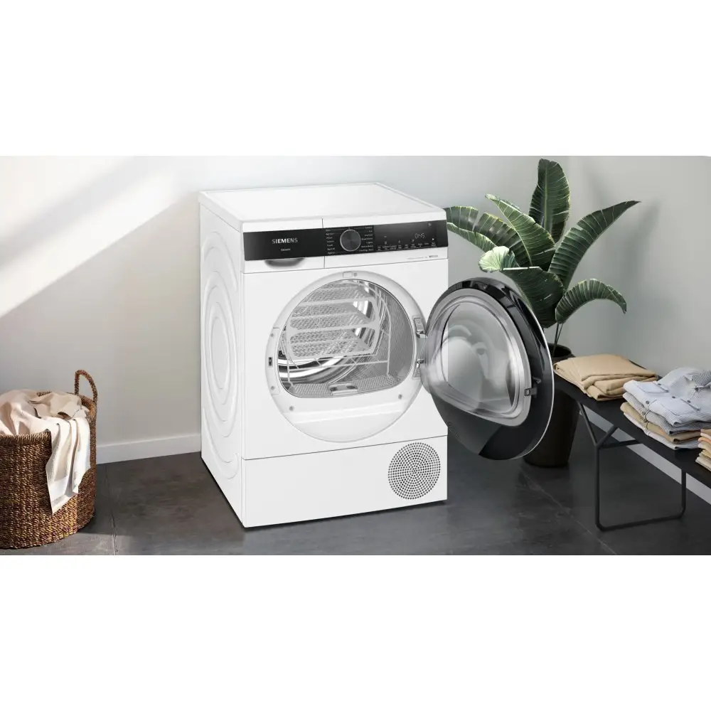 Siemens IQ-500 WQ45G203GB 9Kg Heat Pump Tumble Dryer - White - Image 3