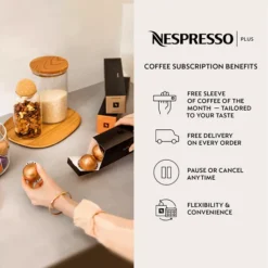 Alternative view of Delonghi ENV90.BAE Nespresso Vertuo Pop Bundle -  Black