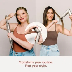 Alternative view of Shark HD426SLUK FlexStyle Air Styler & Hair Dryer for Straight & Wavy Hair - 3 Attachments - Stone