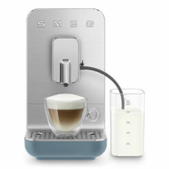 Alternative view of Smeg BCC13SBMUK Storm BlueBean To Cup Coffee Machine with Integrated Milk System Storm Blue  Bean To Cup Coffee Machine with Integrated Milk System