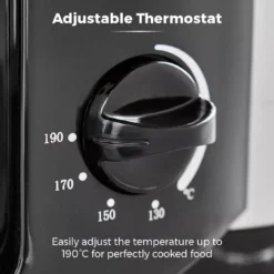 Alternative view of Tower T17001 Deep Fat Fryer with Adjustable Thermostat -  2L - 1500W - Black