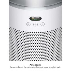 Alternative view of Dyson HJ10 Hush Jet Purifier - White/Silver