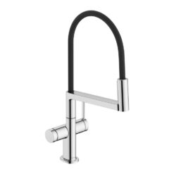 Hansgrohe Talis Select M54 PowderSpray Single Lever Kitchen Mixer Semi-Pro 3jet - Chrome