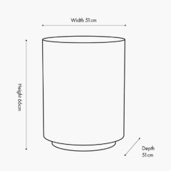 Alternative view of Pacific Newborough Burr Wood Effect Side Table