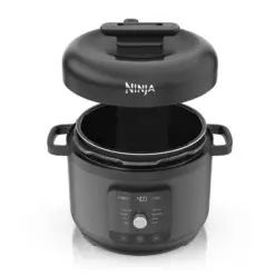 Alternative view of Ninja PC201UK HyperHeat 9-in-1 Pressure & Rice Cooker - Grey/Black