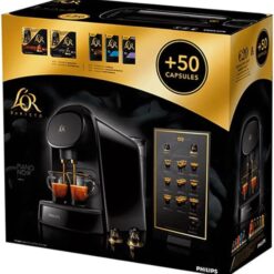 Philips L'Or LM9012/65 Barista Capsule Coffee Machine with 50 Capsules