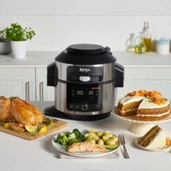 Alternative view of Ninja OL550UK 6L 11-In-1 One Lid Multi Cooker - Black