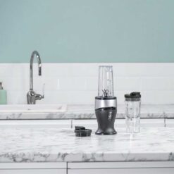 Alternative view of Ninja QB3001UKS Blender and Smoothie Maker - Black/Silver