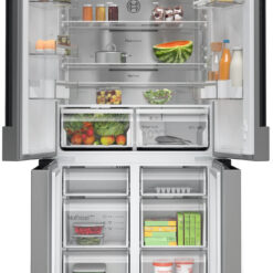 Alternative view of Bosch Series 4 KFN96APEAG Frost Free American Fridge Freezer - Stainless Steel Effect