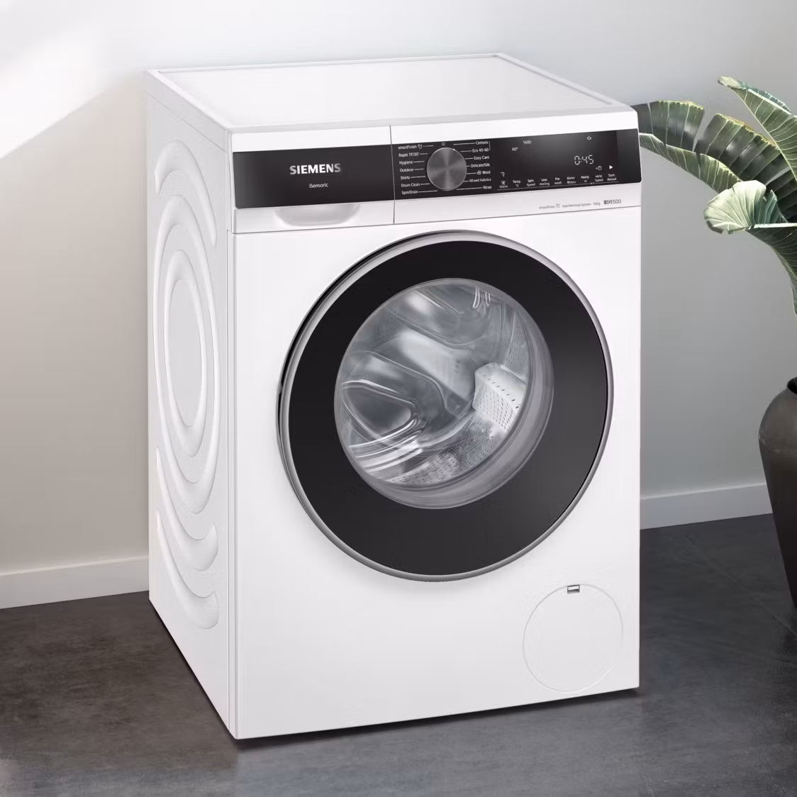 Siemens IQ500 WG56G2Z4GB 10kg Washing Machine with 1600 rpm - White - Image 4