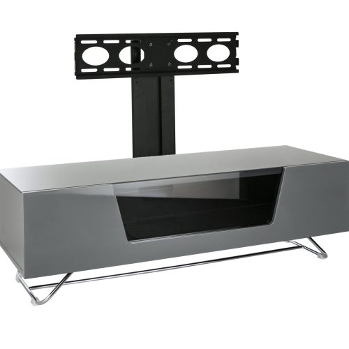 1. Chromium 1200 TV Stand + Bracket Grey