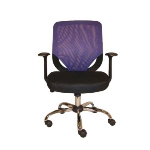 Atlanta--Desk-Chair--Black-&-Purple