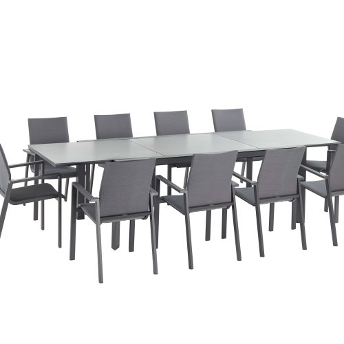 Roma 10 Seat Extending Rectangular Dining Set Cut Out copy-min